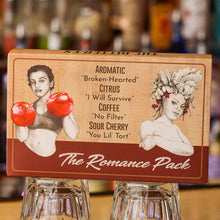 Load image into Gallery viewer, Romance Pack: Aromatic, Citrus, Coffee, Sour Cherry
